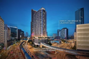 Times Square 2 Bukit Bintang luxury condo facade Kuala Lumpur