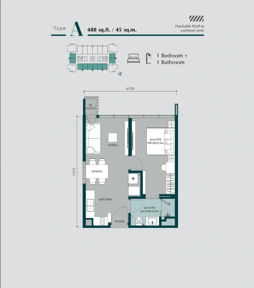 Times Square 2 – Freehold Serviced Apartments in Bukit Bintang, Kuala Lumpur ts2a