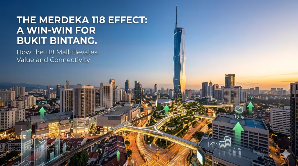 118 mall benefiting Bukit Bintang Properties