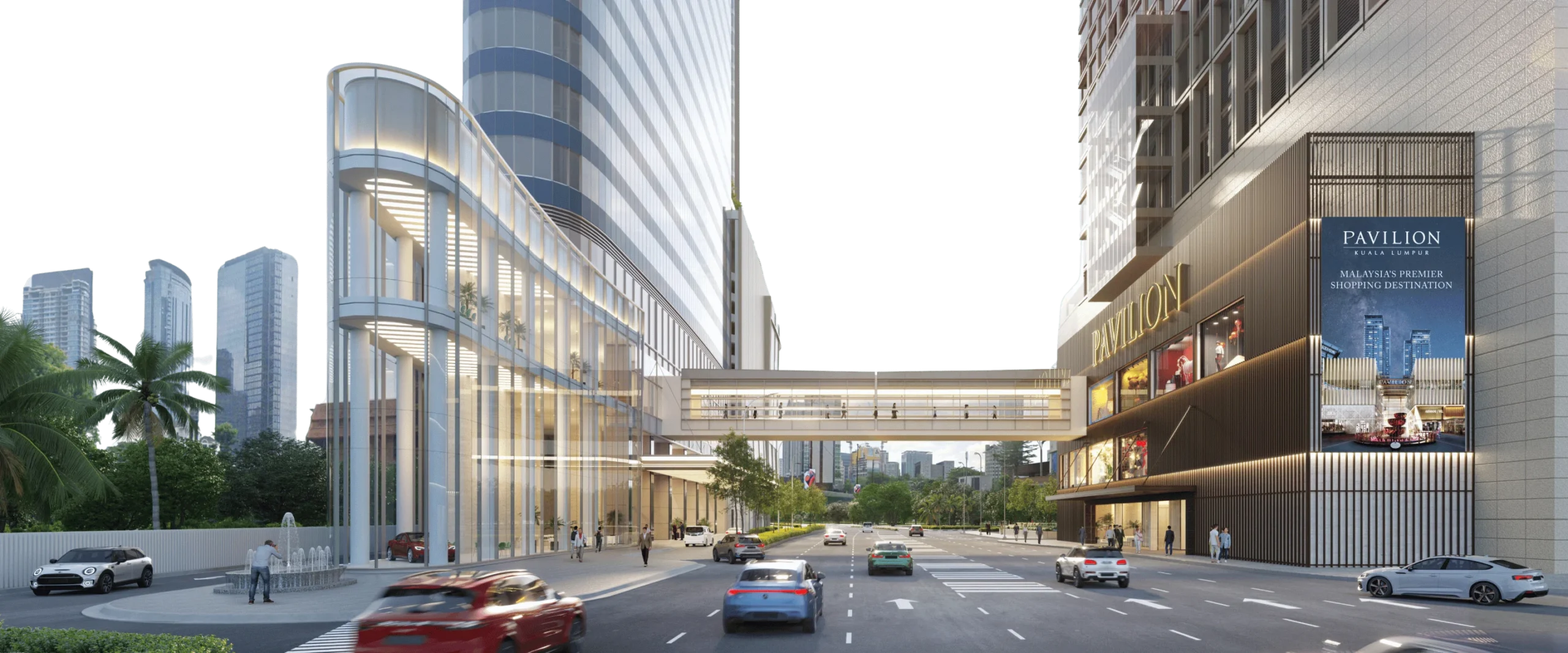 Pavilion Square Apartment come with direct link bridge to Pavilion Kuala Lumpur
