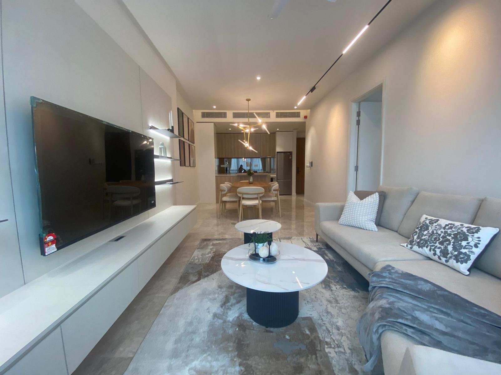 TRX Residence Type 3: living dining view