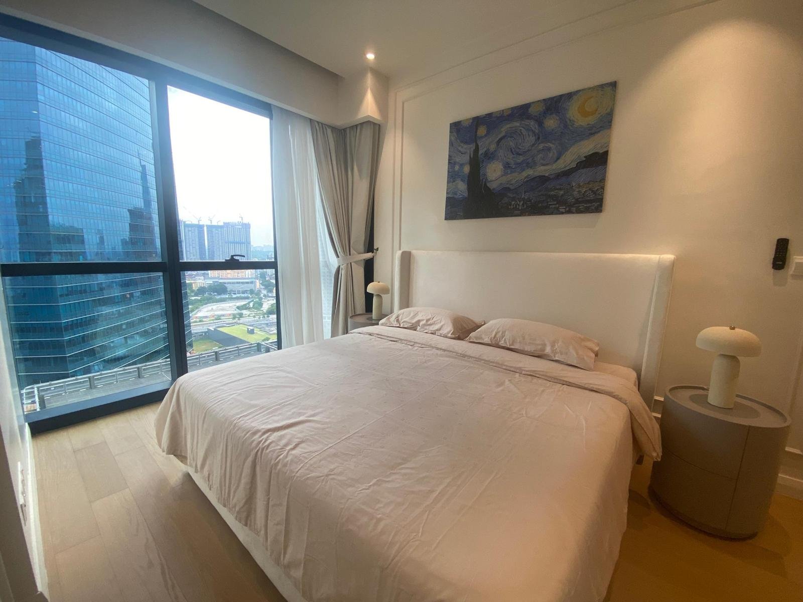 TRX Residence Type 3: master bedroom view