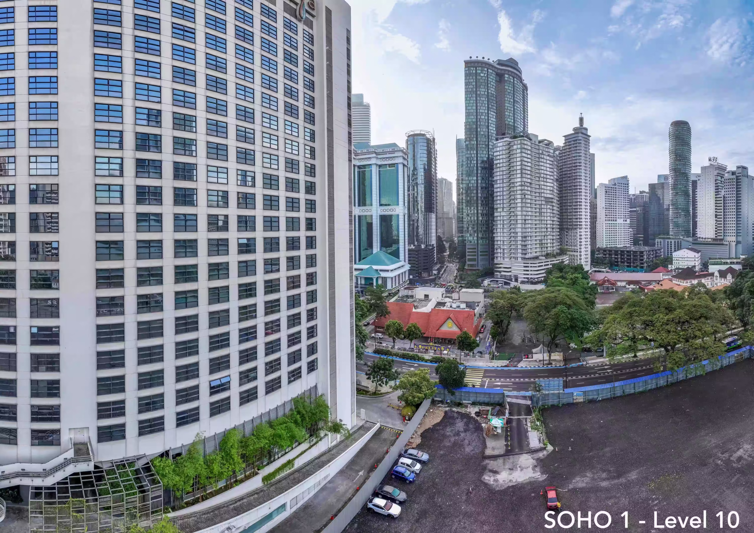 Armani Hallson KLCC view from SOHO A at level 10