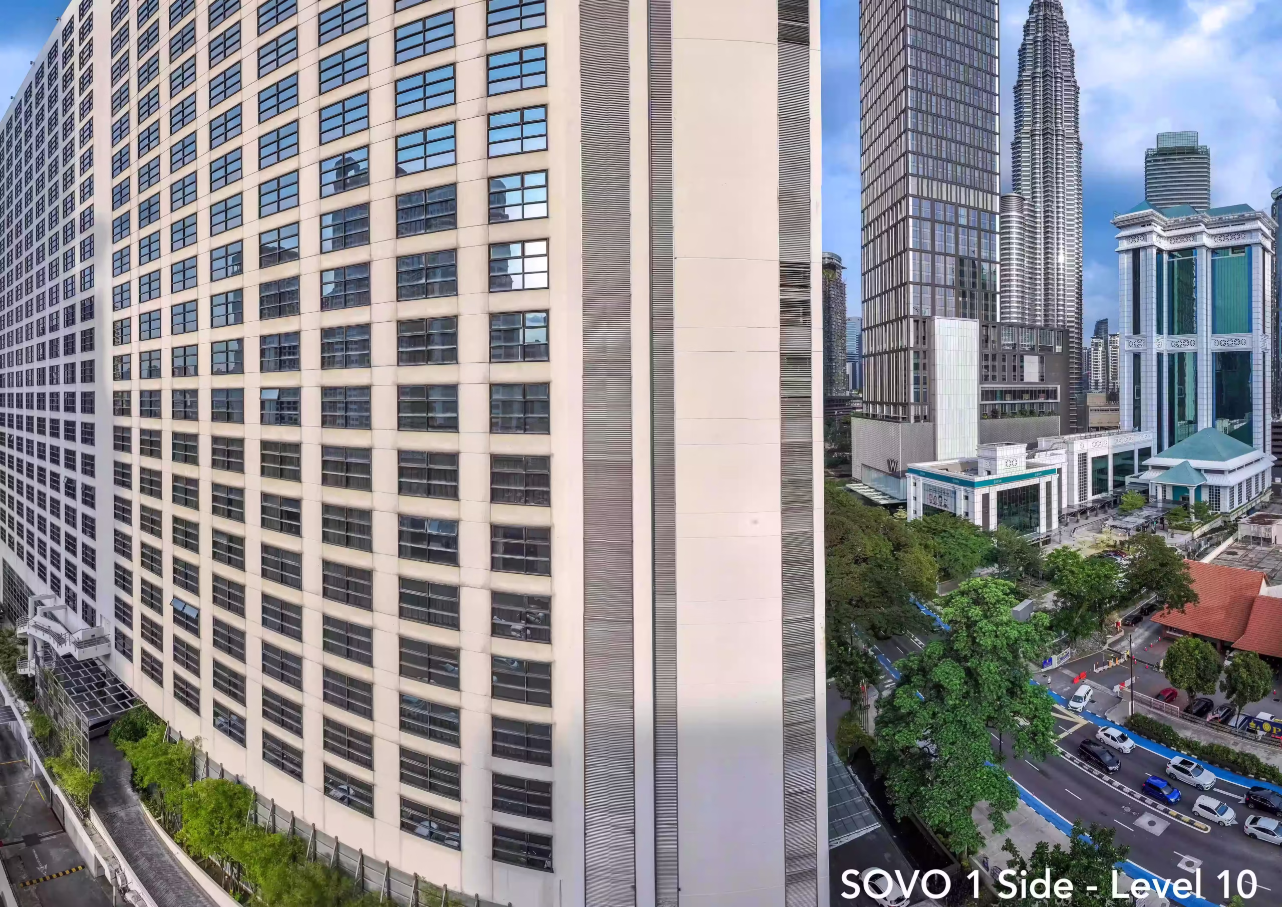 Armani Hallson KLCC view from SOVO A at level 10