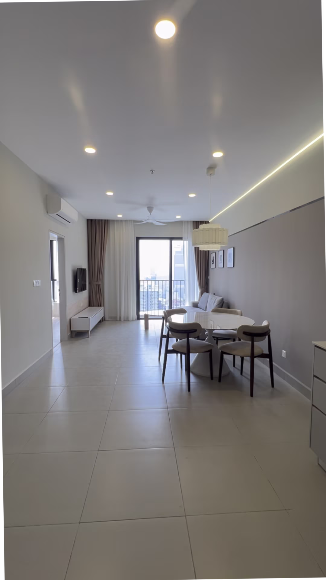 SWNK Houze Type D living room fully furnished BBCC Kuala Lumpur investment property