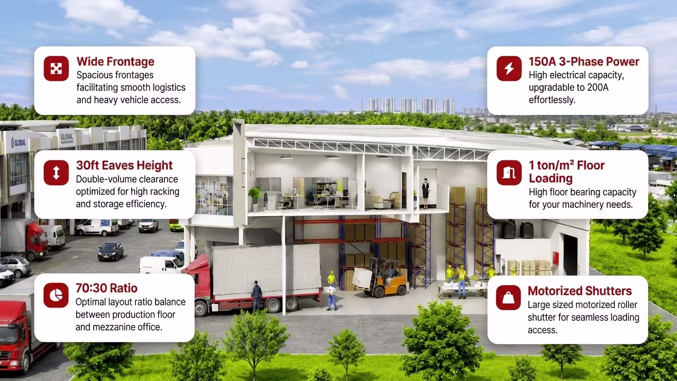 double storey factory fact in jenjarom